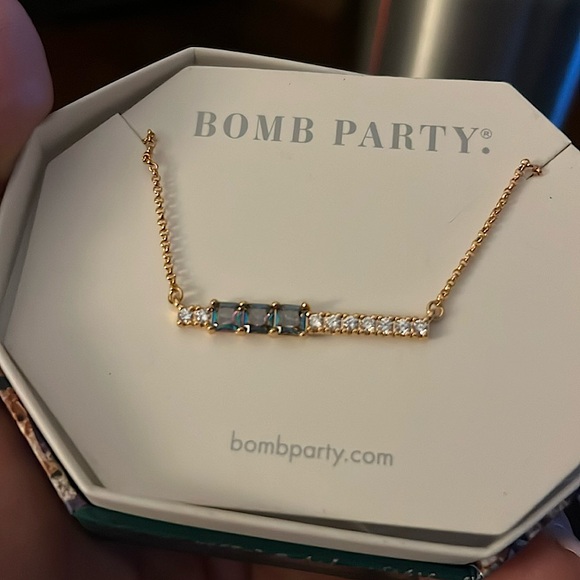 Completely Yours- Bomb Party necklace June birthday collection. - Picture 2 of 3